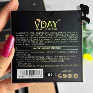 پنکک آرایشی وی دی Vday اورجینال – 3 رنگ 1