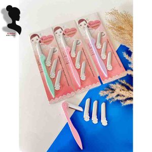 تیغ اصلاح ابرو 4 یدک دسته دار