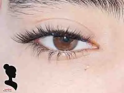نمونه کار مژه ماندگار - مدل سوم