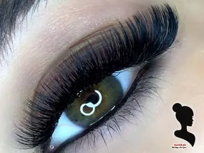 نمونه کار مژه نازنین جباری - مدل دوم