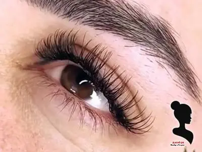 نمونه کار مژه نازنین جباری - مدل سوم