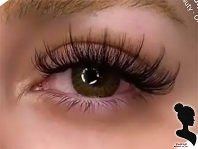 نمونه کار مژه گیسو کمند - مدل اول