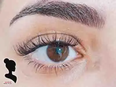 نمونه کار مژه ماندگار - مدل دوم