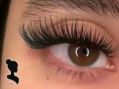 نمونه کار مژه گیسو کمند - مدل دوم