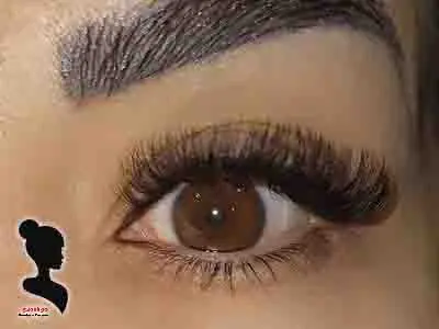 نمونه کار مژه ماندگار - مدل اول